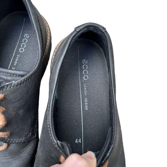 ECCO Men’s Black Lace Up Casual Shoe Size 44 (11) - Picture 6 of 7